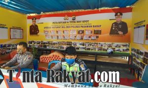 POS PAM Ketupat Singgalang Bundaran Simpang 4 Pantau Pemudik POS PAM Ketupat Singgalang Bundaran Simpang 4 Pantau Pemudik