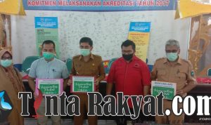 TIGA INSTANSI BERBEDA MEMBERIKAN BANTUAN APD