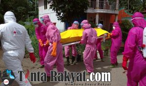 Jenazah Sopir Truk Elpiji asal Pasbar dimakamkan Standar Covid-19