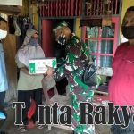 Korem 032 Wirabraja Berikan Bantuan Peduli Kemanusiaan