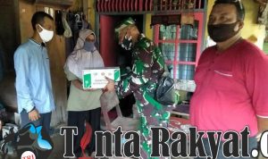 Korem 032 Wirabraja Berikan Bantuan Peduli Kemanusiaan