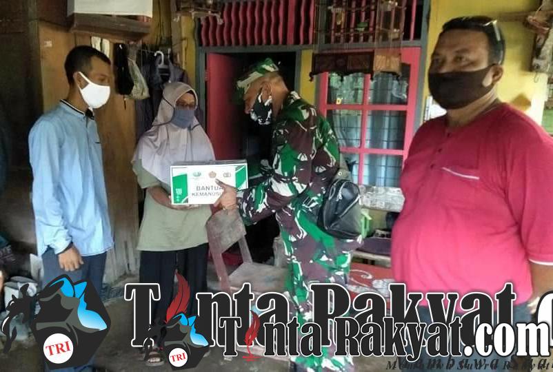 Korem 032 Wirabraja Berikan Bantuan Peduli Kemanusiaan