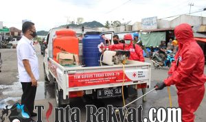 PMI Pasaman Semprot Pasar-Pasar PMI Pasaman Semprot Pasar-Pasar
