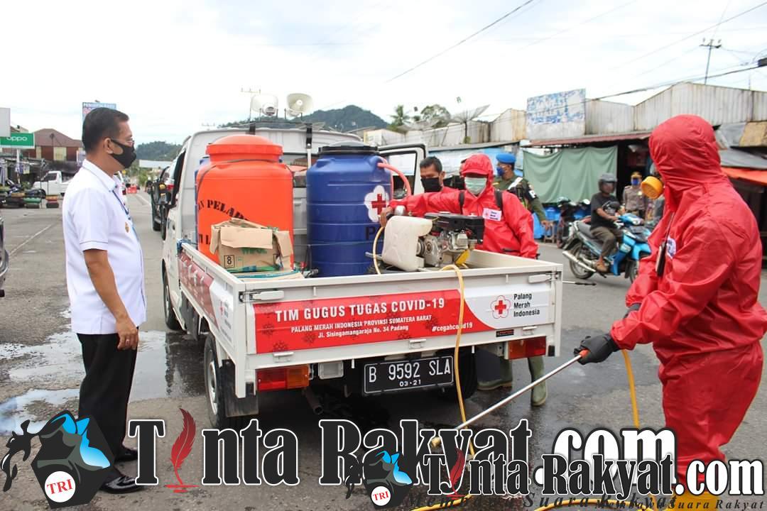PMI Pasaman Semprot Pasar-Pasar