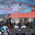 Jenis komoditas di pasar sidoharjo mengalami kenaikan hanya sebagian.