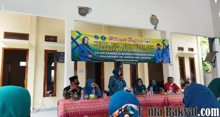 Kunjungan Ketua TP PKK Kabupaten Lamongan