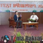 Pak Yes menjadi narasumber di acara talk show yang berfokus pada literasi budaya