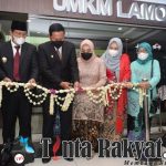Bupati Lamongan, Yuhronur Efendi melaunching Gerai Milik Dharma Wanita Persatuan Kabupaten Lamongan