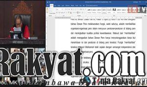 Pertimbangan Sidang Uji Materil UU No. 40 Tahun 1999 Tentang Pers di MK Part III maxresdefault 3