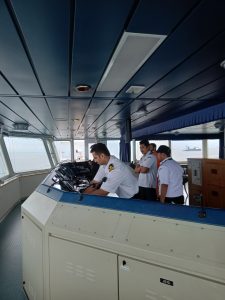 Penyandaran MT Hafnia Aquamarine Bridge 05042023 KRN B