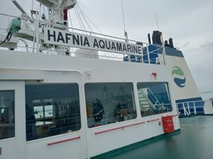 Penyandaran MT Hafnia Aquamarine HNJ 3 TUG 05042023 KRN